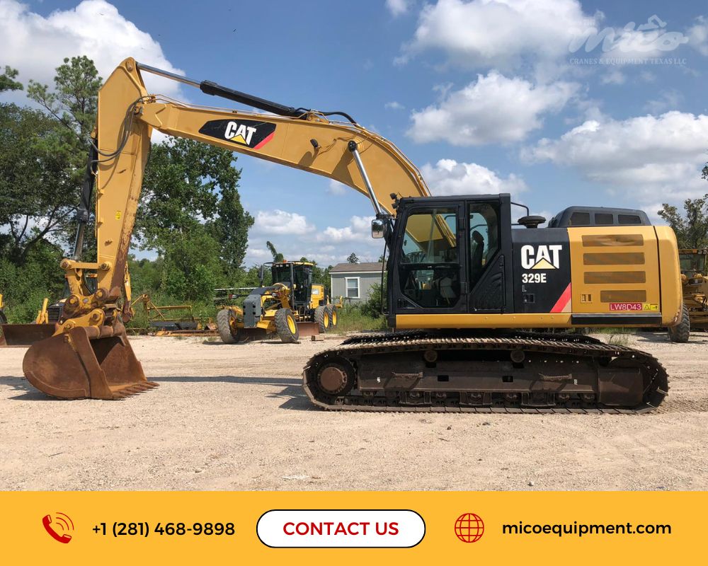 2012 CATERPILLAR 329EL Track Excavator for Sale in HOUSTON, TEXAS